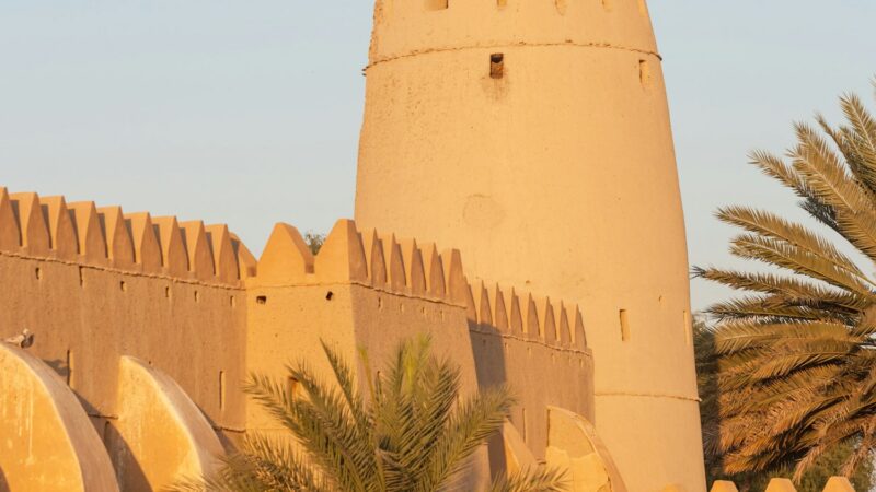 A Tower in Al Jahli Fort in Al Ain
